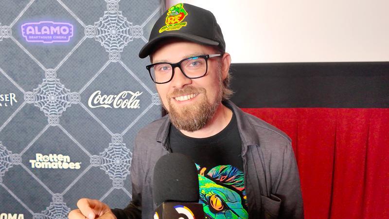 Mike P. Nelson at the Beware Boiúna Fantastic Fest premiere.