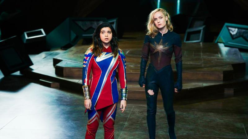 Ms Marvel and Captain Marvel, The Marvels ending.