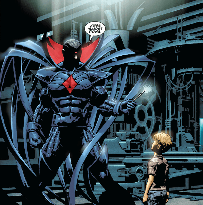 Mister Sinister with a young Professor X