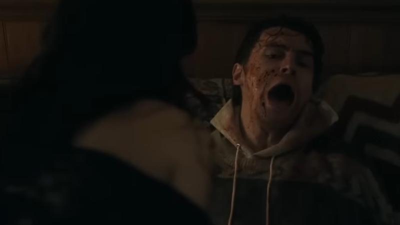 Inde Navarrette's Nikki scares Michael Johnston's Bear in Obsession