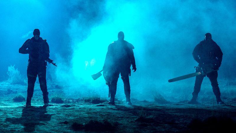 The three super soldiers in Onslaught.