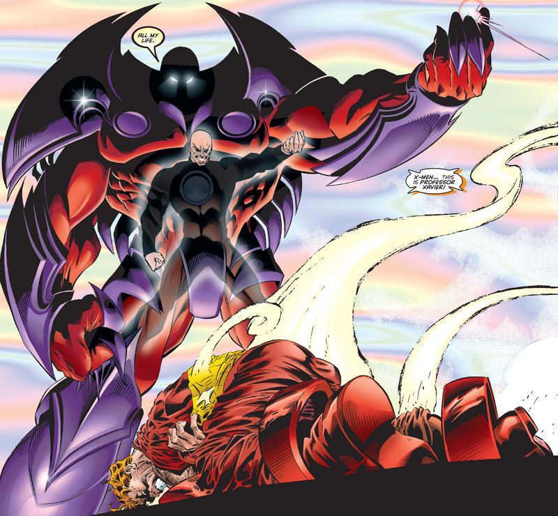 Professor Xavier as Onslaught