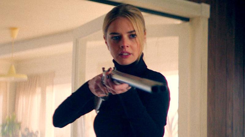 Samara Weaving in Over Your Dead Body.