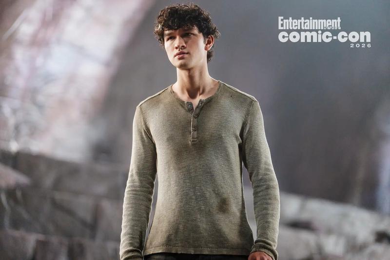 Charlie Bushnell as Luke Castellan in Percy Jackson Season 3.