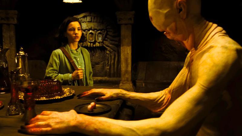 Ofelia and the Pale Man.