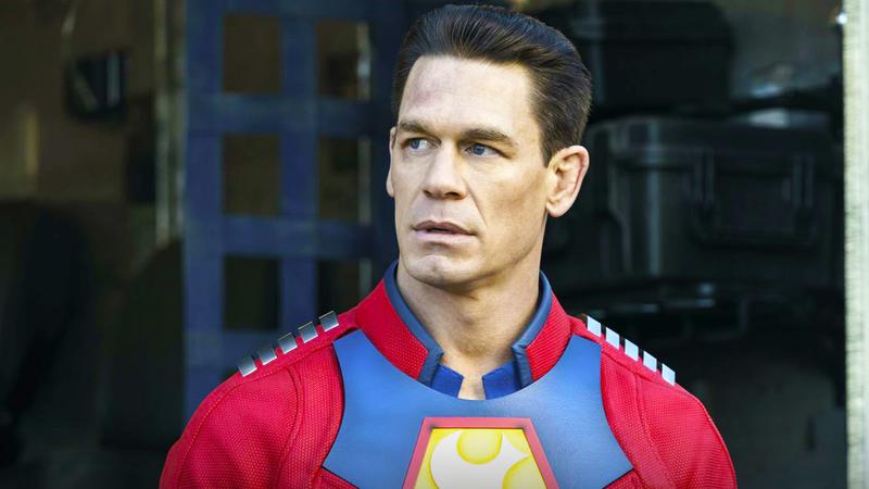 John Cena as Peacemaker looking off into the distance in Peacemaker