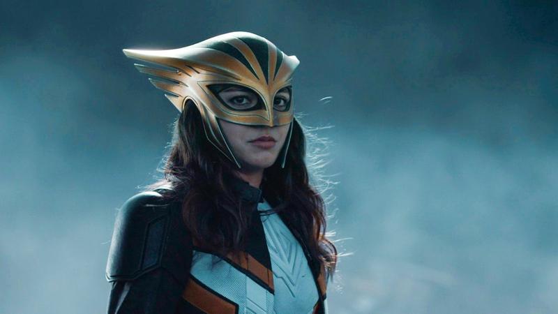 Isabel Merced as Hawkgirl in Peacemaker.