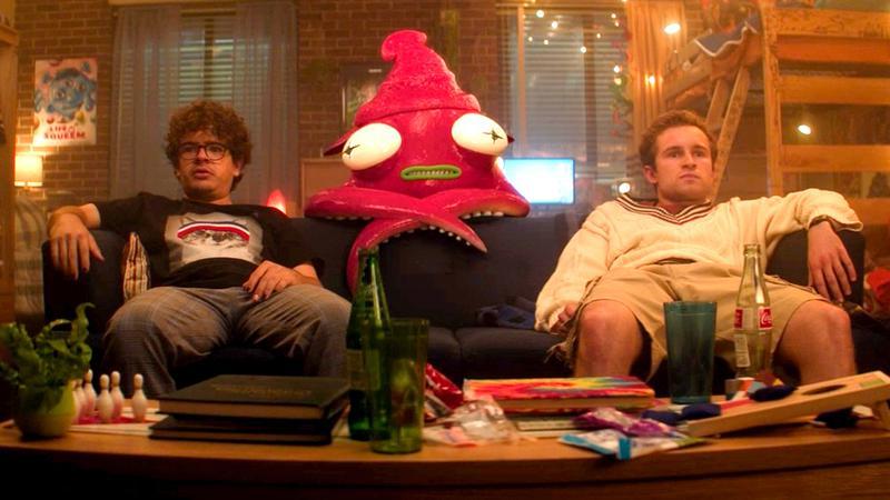 Gaten Matarazzo and Sean Giambrone in Pizza Movie.