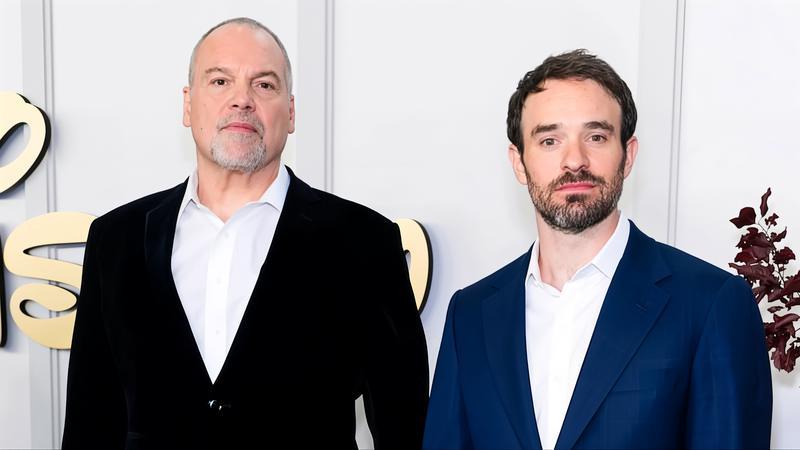 Daredevil: Born Again stars Charlie Cox and Vincent D’Onofrio.