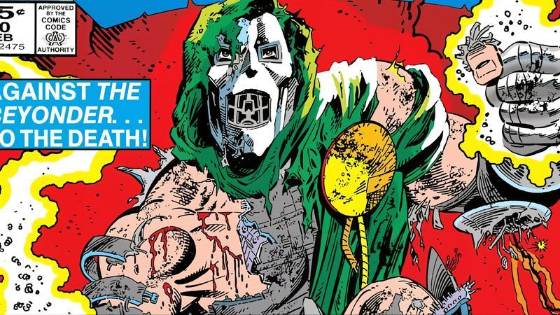 Doctor Doom faces the Beyonder alone.