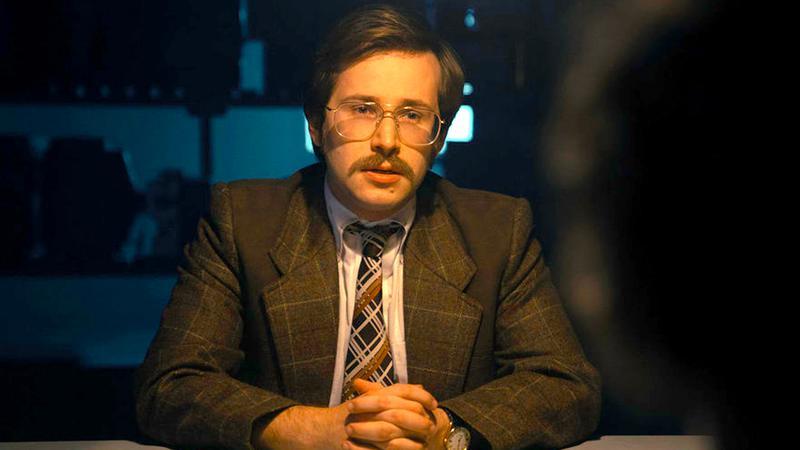 Nicholas Podany's Ray in an interrogation in Peacock's Ponies.