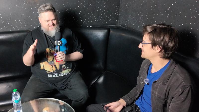 Posthumous director Josh Tanner at Fantastic Fest 2026.