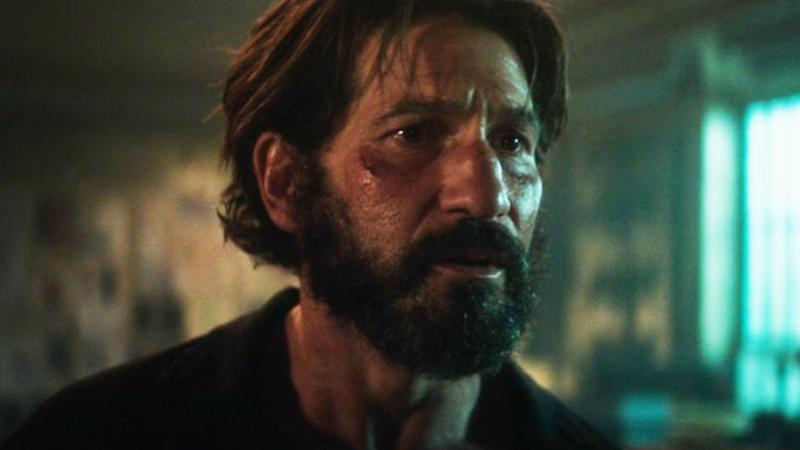 Jon Bernthal Punisher in Hideout in Born Again Season 1