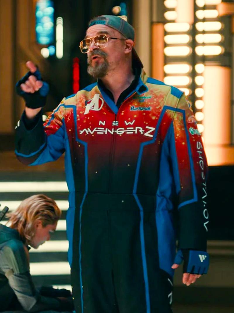 David Harbour as Red Guardian in new costume in Thunderbolts post-credit scene.