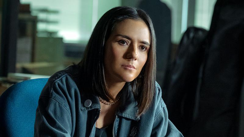 Catalina Sandino Moreno as Detective Lolo Salazar in The Rip