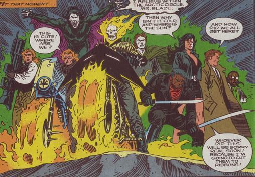 Page from 'Midnight Suns' from Marvel Comics.