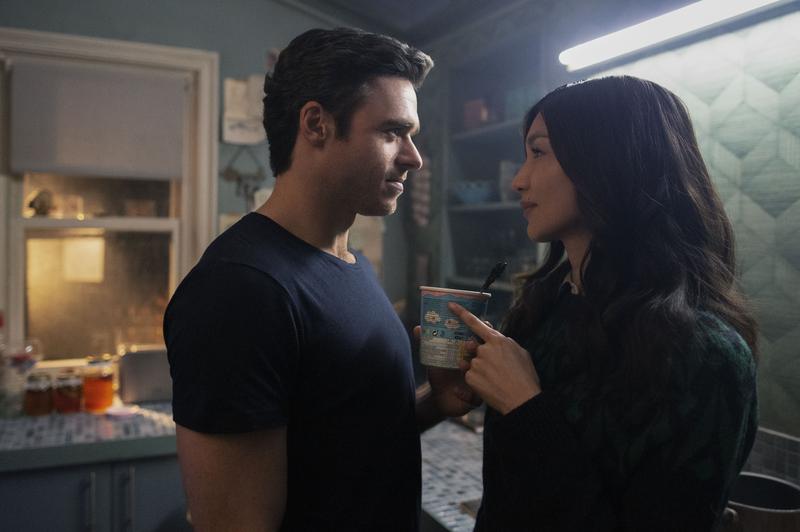 Gemma Chan as Sersi, Richard Madden as Ikaris