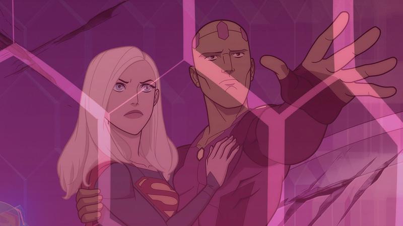 Supergirl, Brainiac 5, Legion of Superheroes