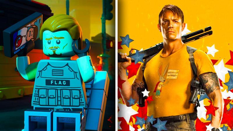 Rick Flag Jr in Lego Batman Legacy of the Dark Knight DLC vs The Suicide Squad movie.