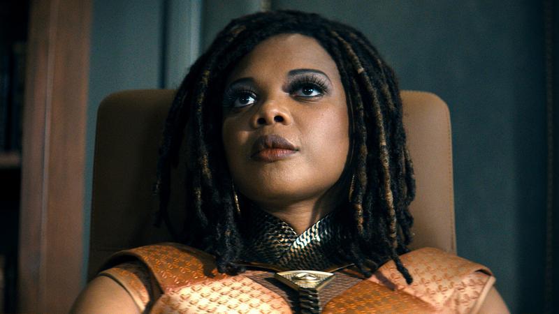 Susan Heyward as Sister Sage.