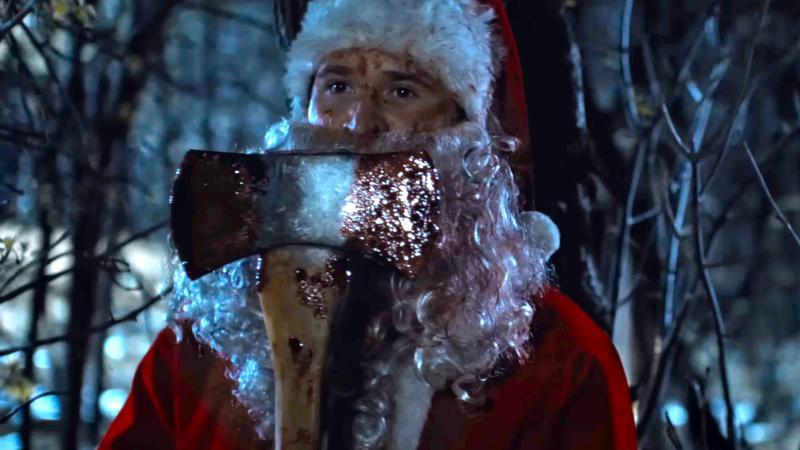 Billy Chapman holding an axe