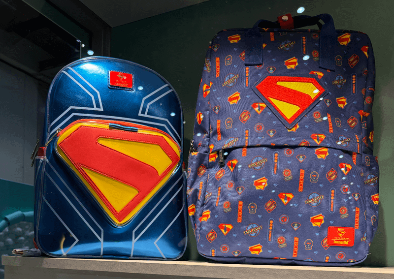 Superman Loungefly backpacks
