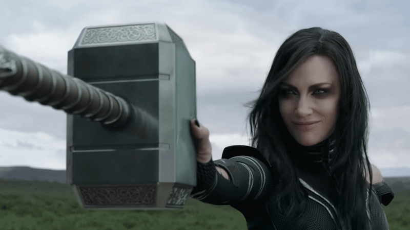 Hela in Thor: Ragnarok