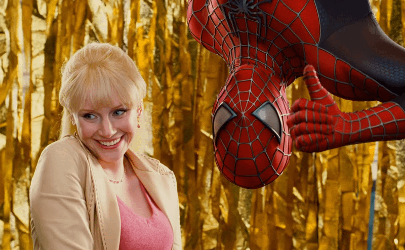 Gwen Stacy and Spider-Man from Spider-Man 3.