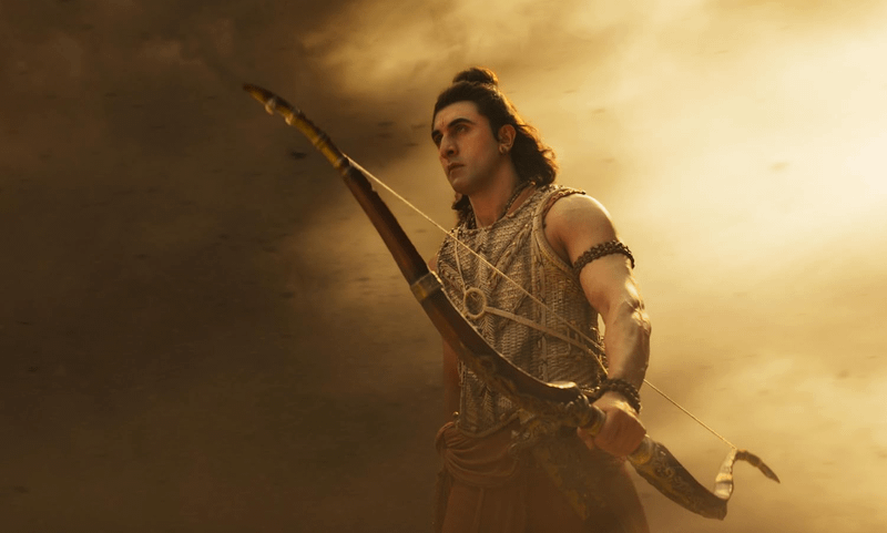 Ranbir Kapoor as Rama in Ramayana.
