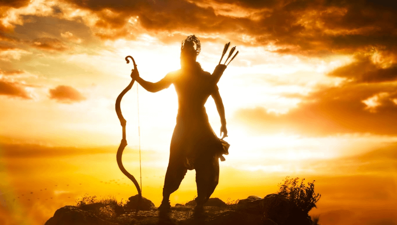 Ranbir Kapoor as Rama in Ramayana.