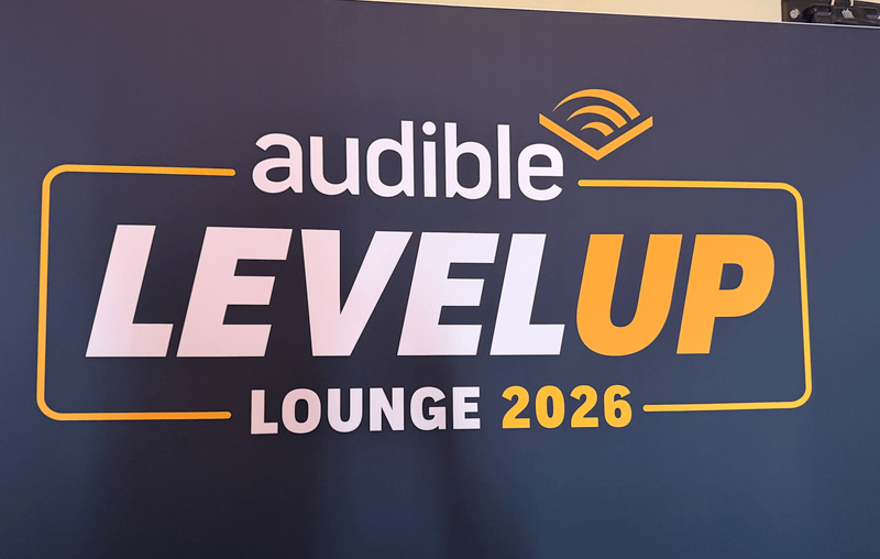 The Audible Level Up Lounge.