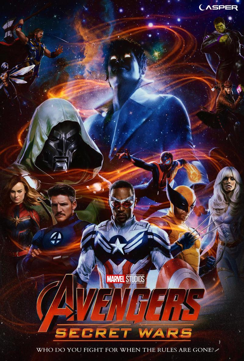 fan-made Avengers: Secret Wars poster