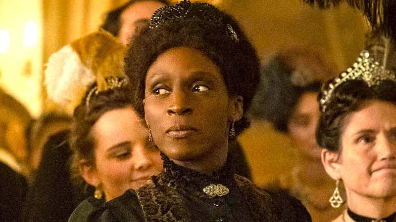 Sharon Duncan-Brewster as Moriarty in Enola Holmes 3.