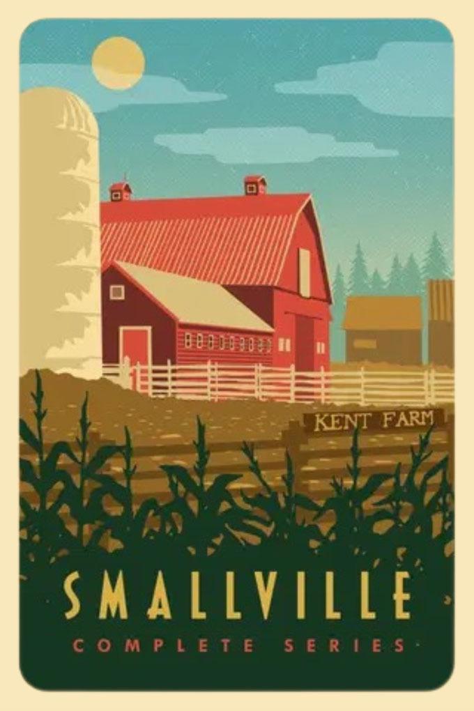 The Kent farm appears in new Smallville poster.