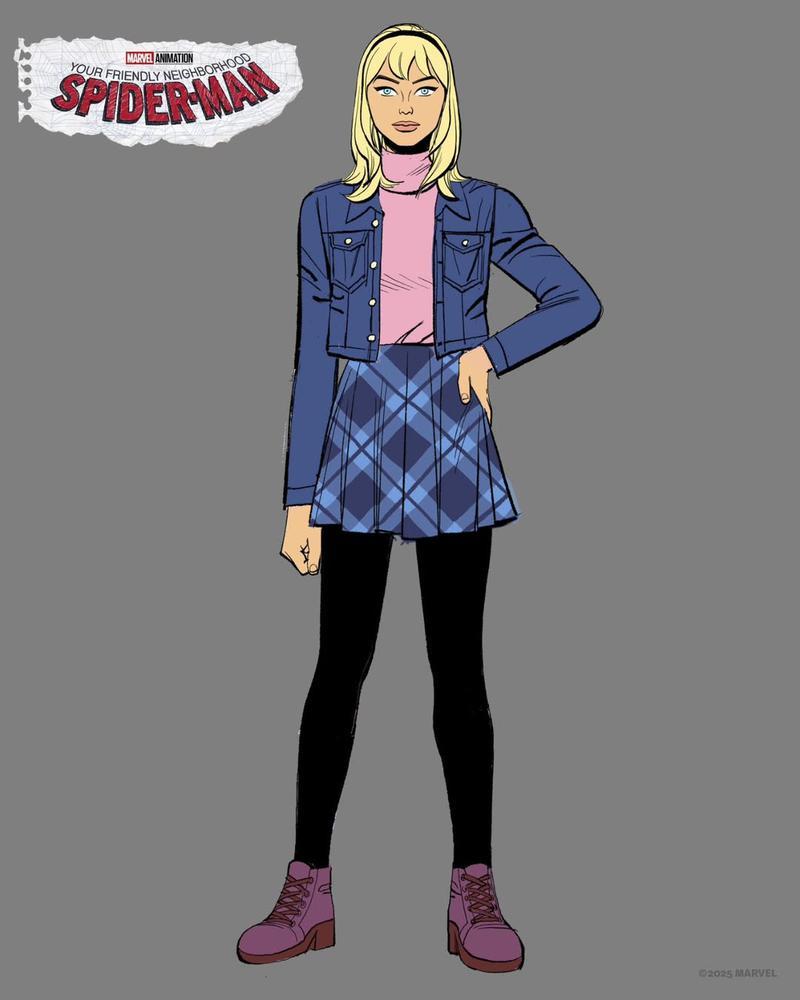 Gwen Stacy in Your Friendly Neighborhood Spider-Man Season 2.