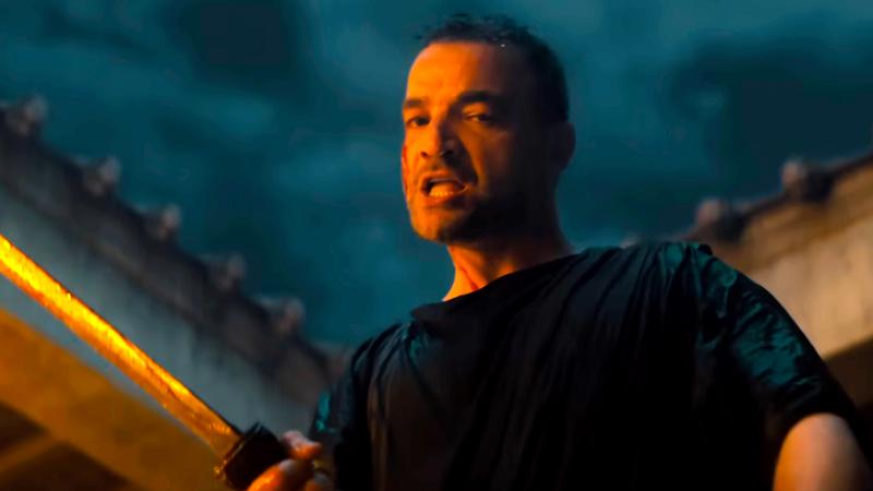 Ashur about to kill someone offscreen