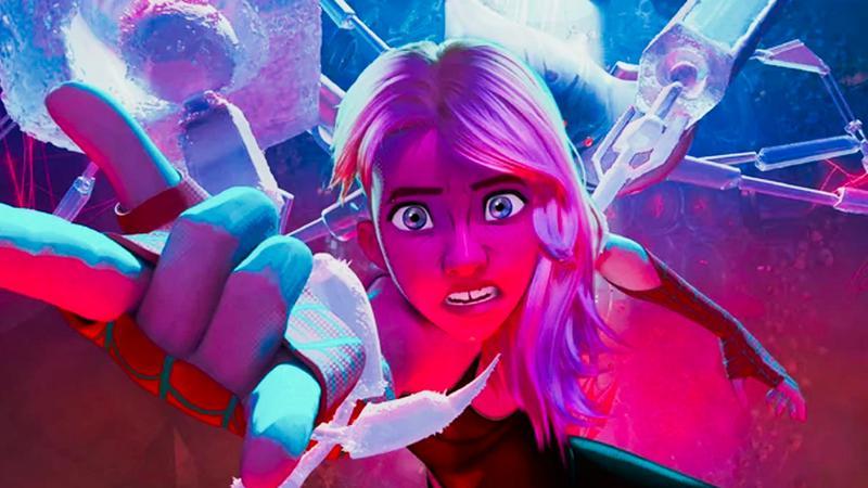 Gwen Stacy in Across the Spider-Verse.