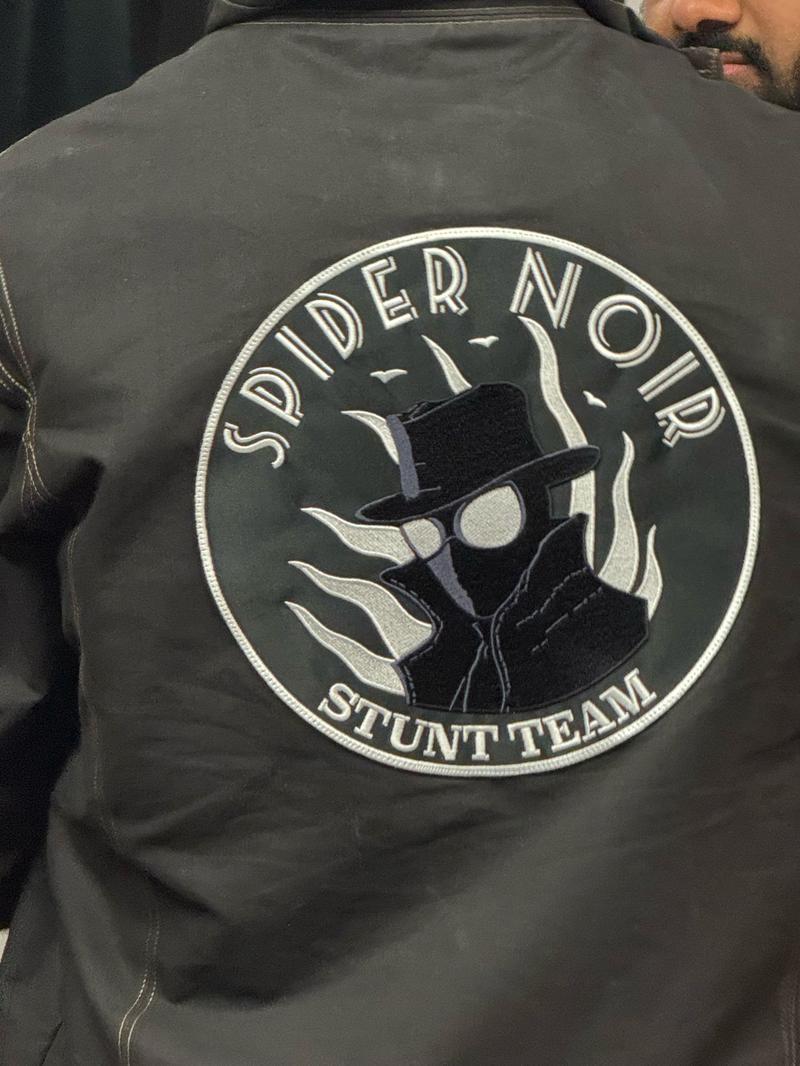 Spider-Noir jacket for stunt team from Amazon Prime Video show