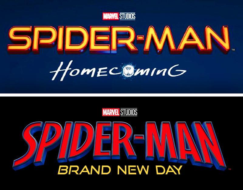 Spider-Man Homecoming vs Spider-Man: Brand New Day logo.