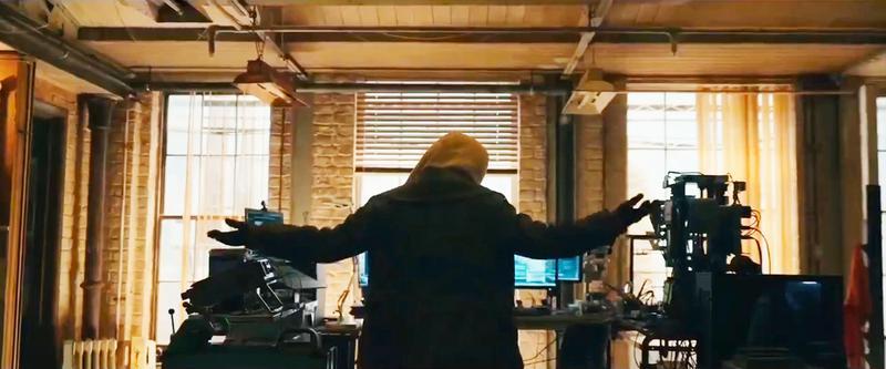 Spider-Man Brand New Day Trailer Sadie Sink in apartment in a hood.