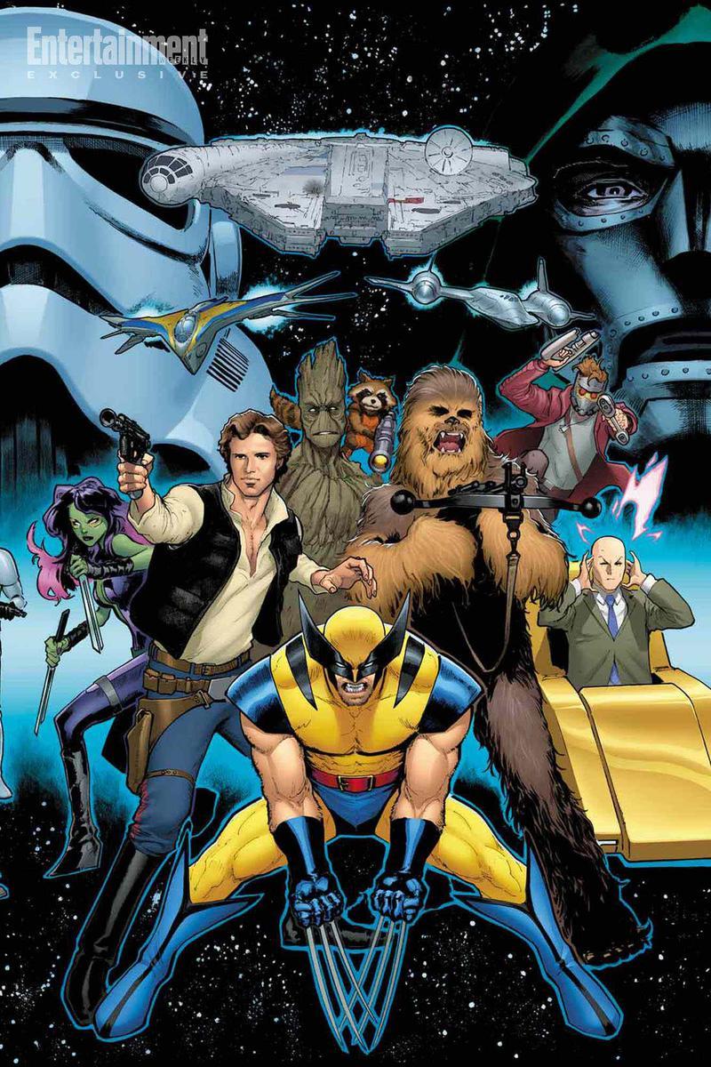Wolverine & Han Solo, Chewbacca, and many more.