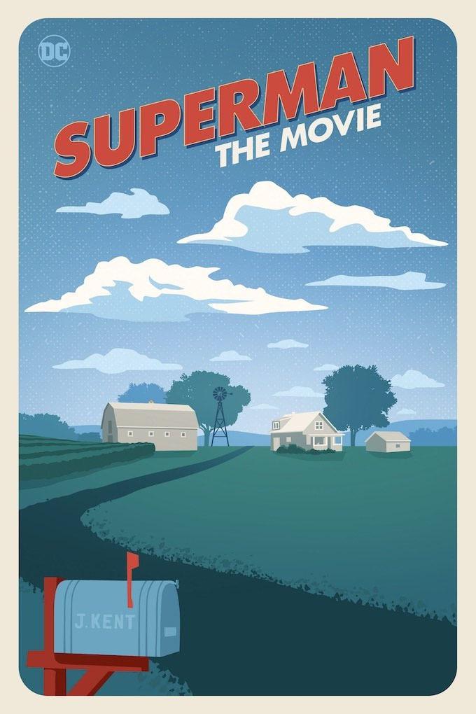 New poster for Superman The Movie features a Kansas farm.