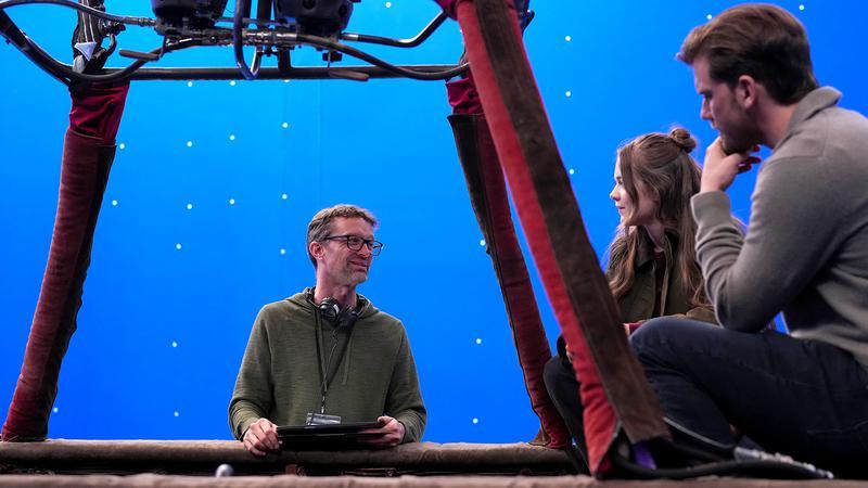 BTS photo from Turbulence set