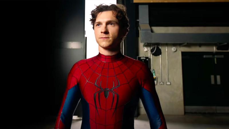 Tom Holland as Spider-Man in his new Spider-Man: Brand New Day suit