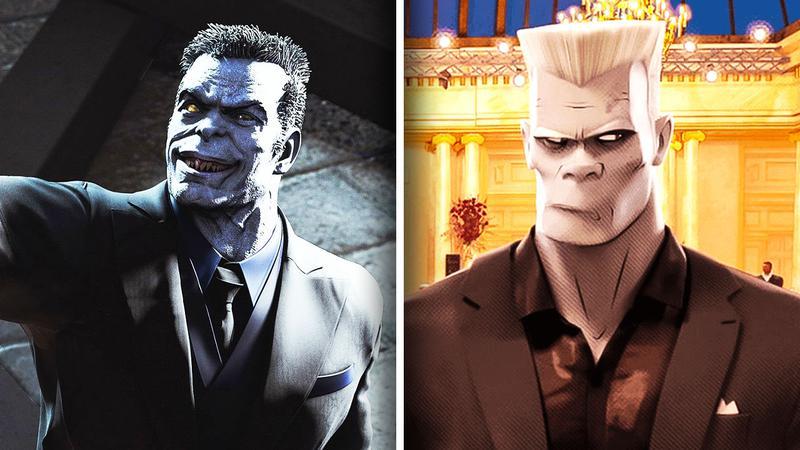 Tombstone in Spider-Man Brand New Day concept art vs Spider-Verse.