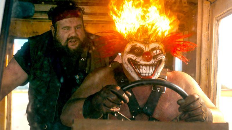 Stu and Sweet Tooth in Twisted Metal Season 2