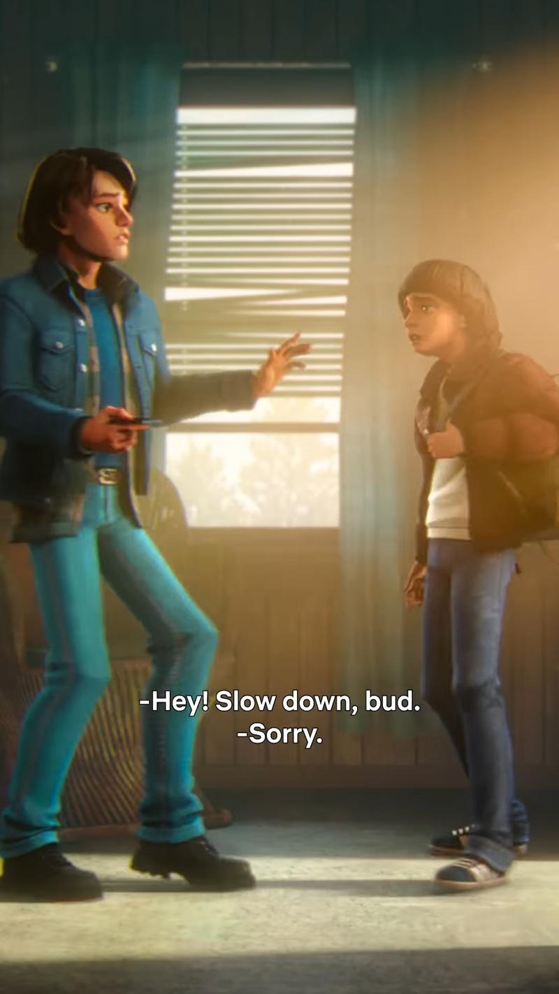 Jonathan and Will Byers in Stranger Things: Tales From '85.