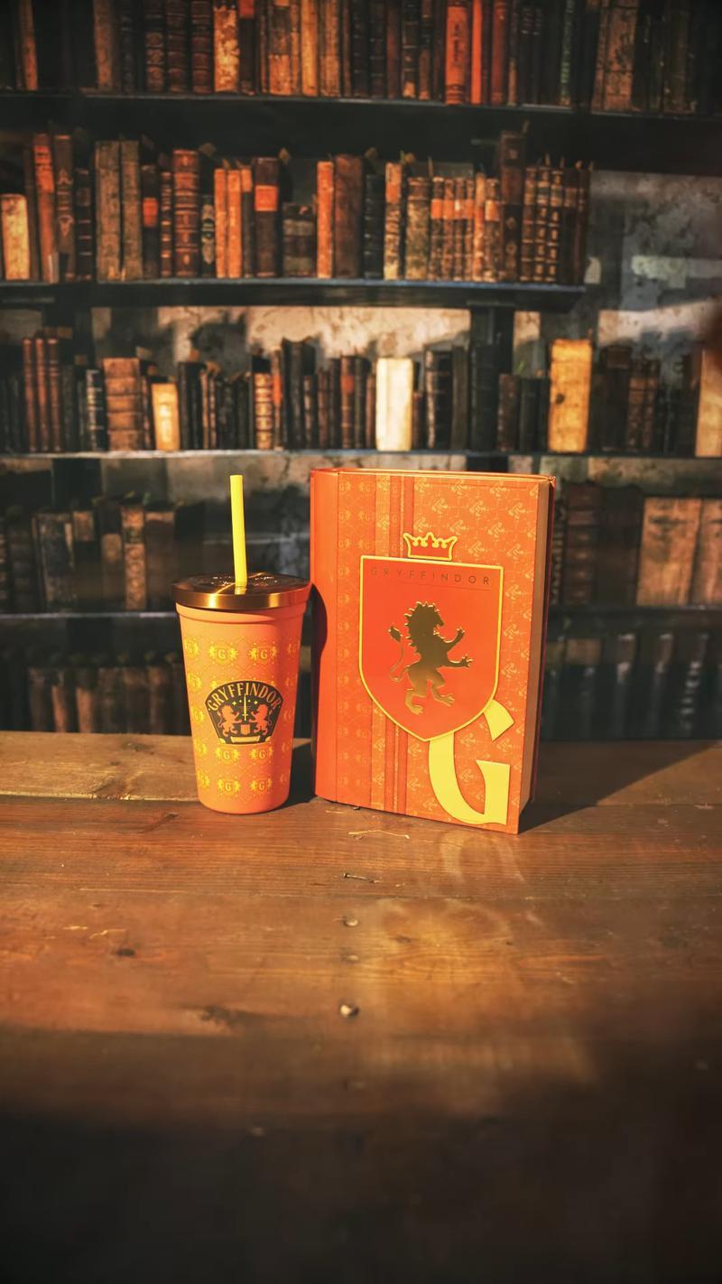 Gryffindor book and cup popcorn bucket combo