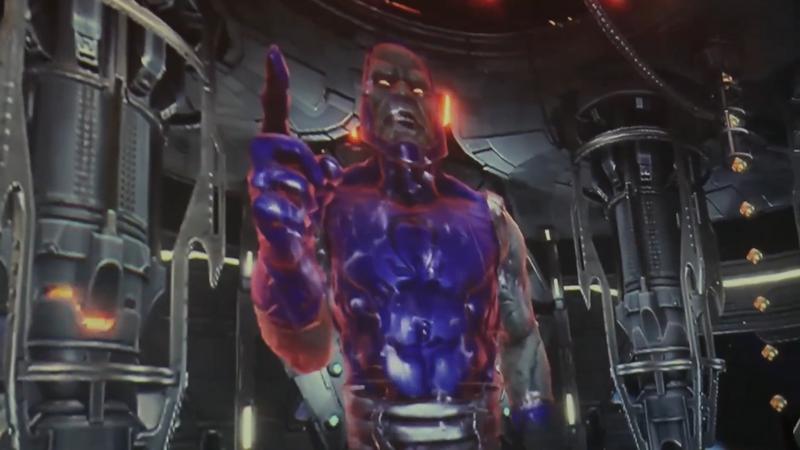 Darkseid in 'Superman Experience' from WB Studio Tour Hollywood.
