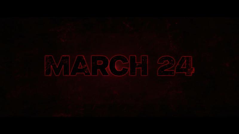 Daredevil: Born Again Season 2 release date on a black background.